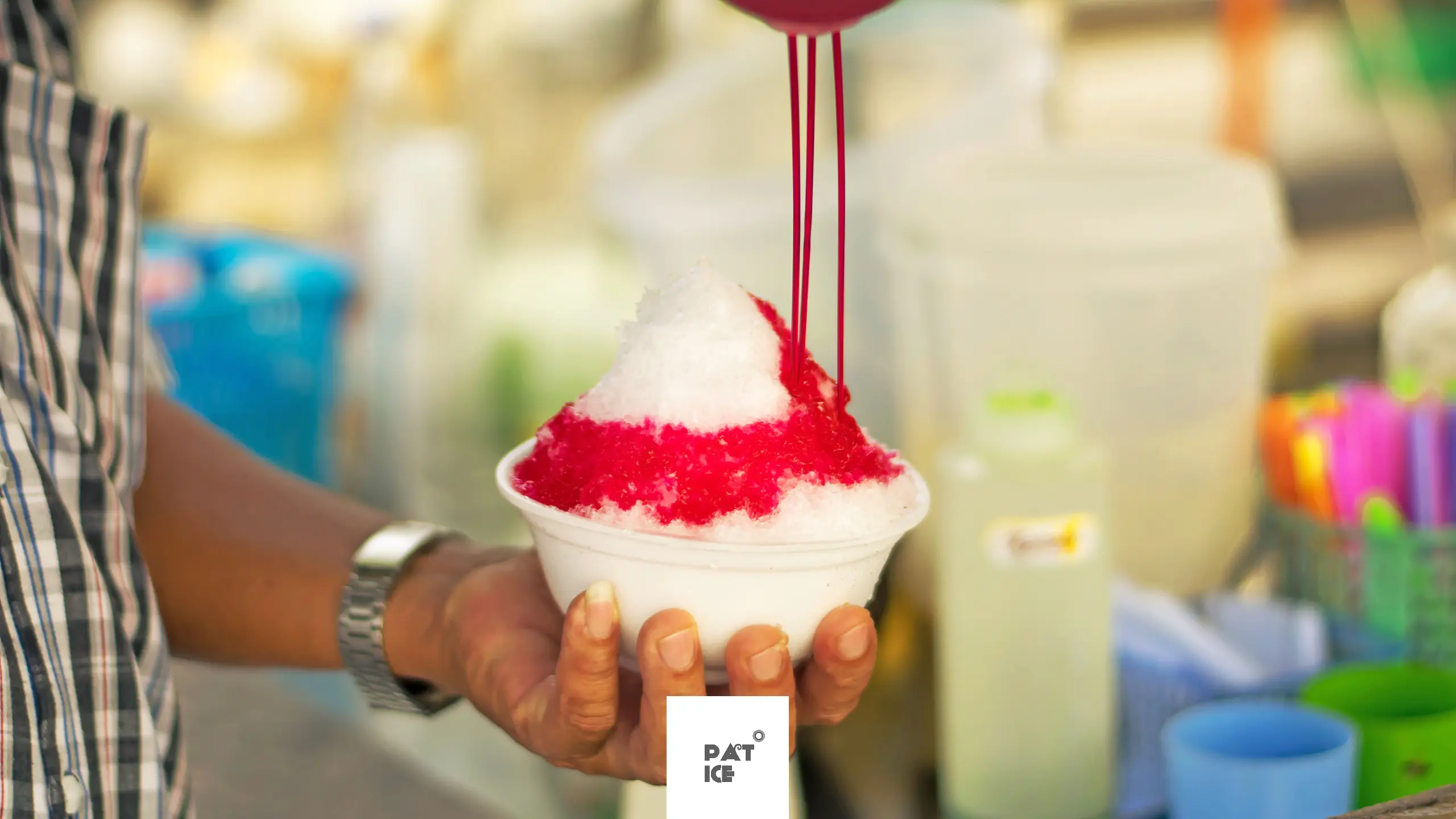 Crushed ice