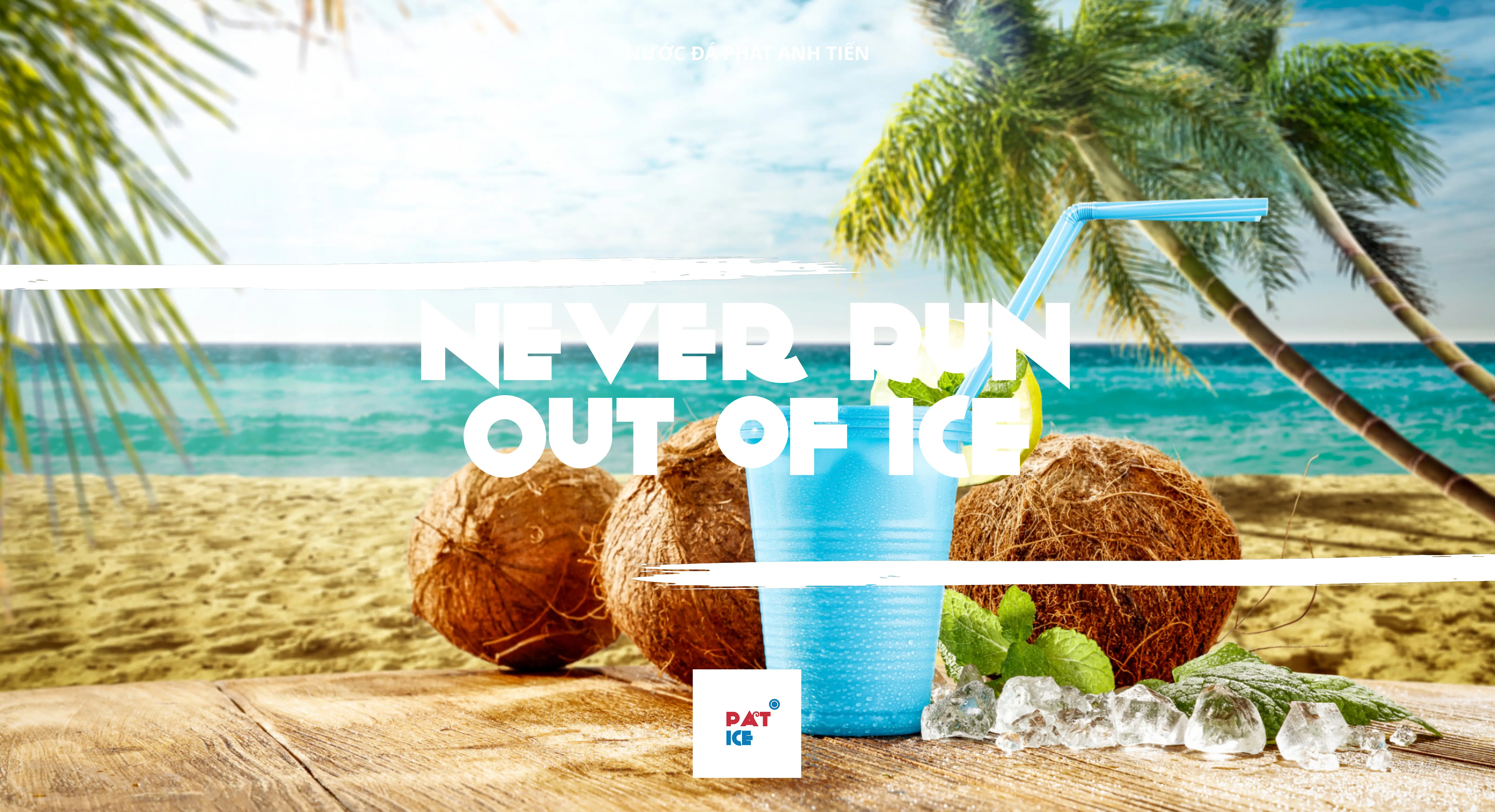 never run out of ice