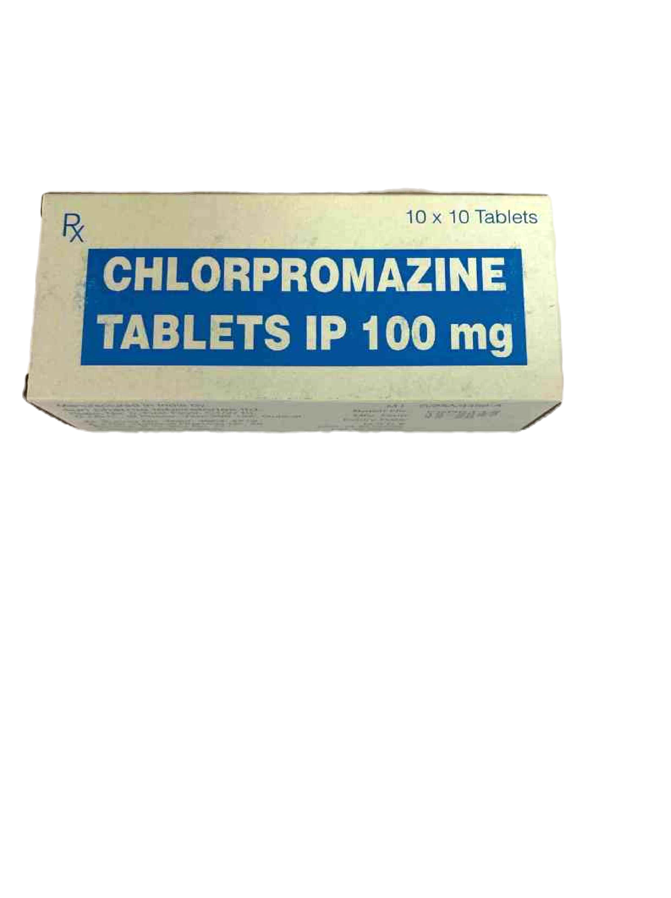 Chlorpromazine 100mg Tablet
