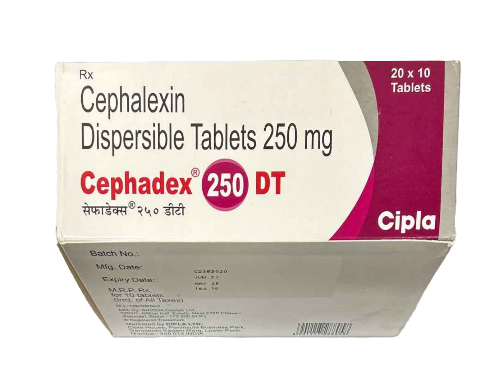 Cephadex 250mg DT Tablet