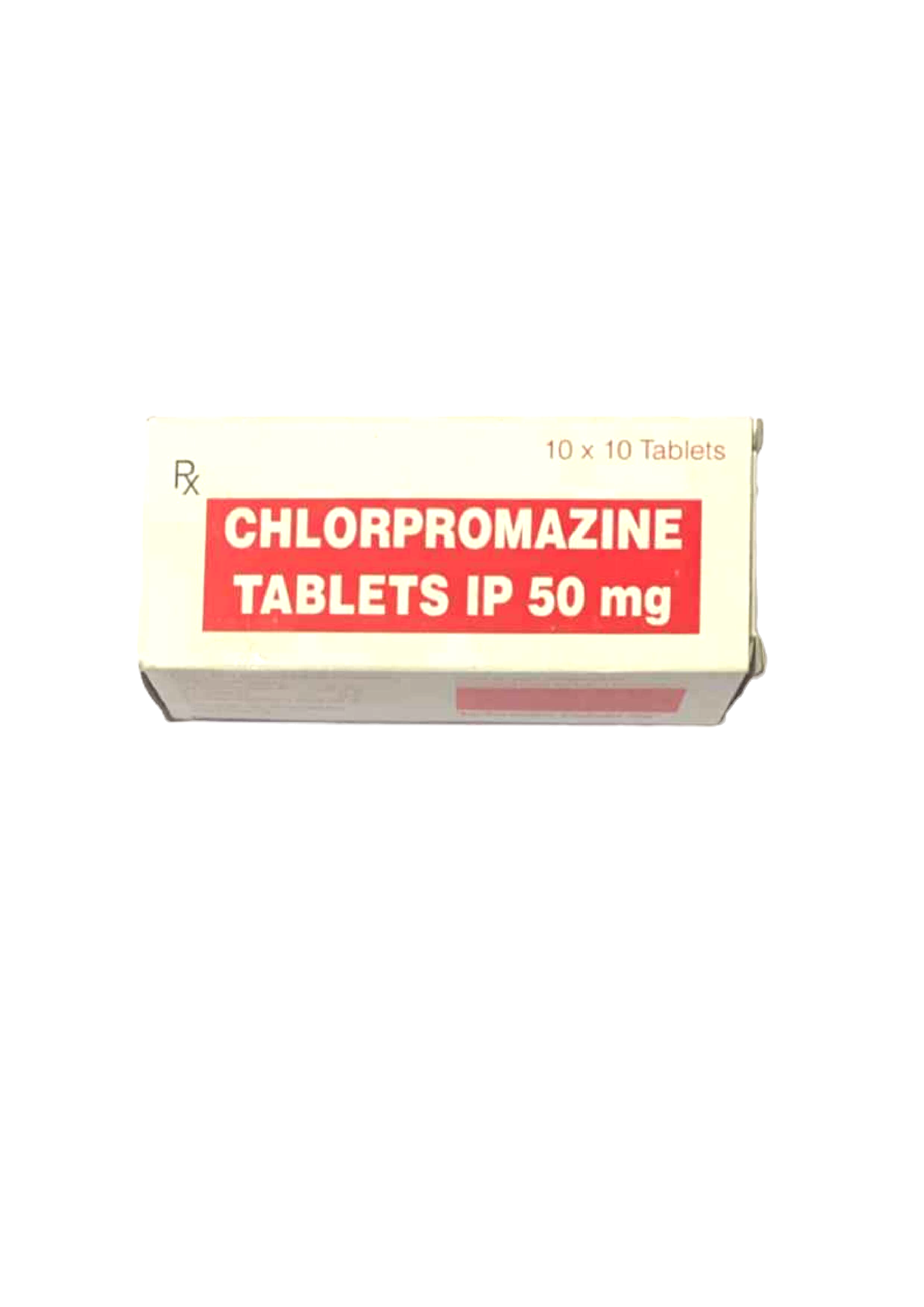 Chlorpromazine 50mg Tablet