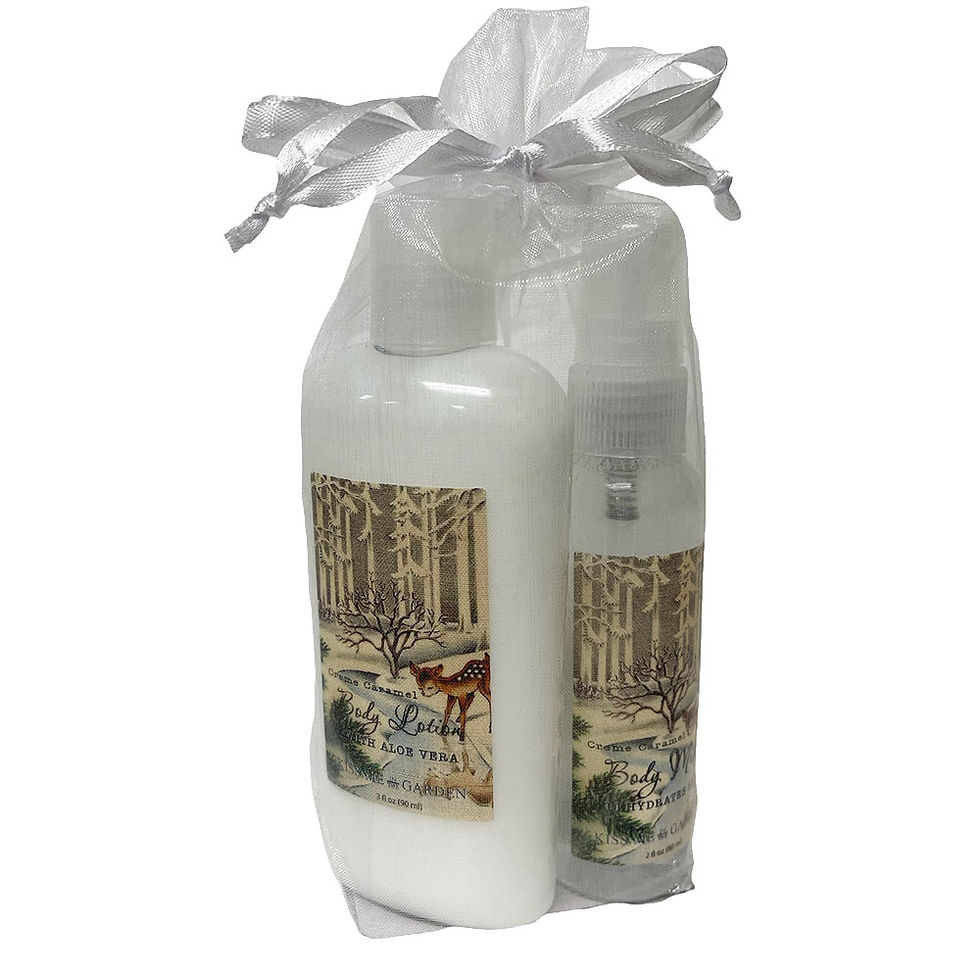 Creme Caramel 3 pc Gift Set