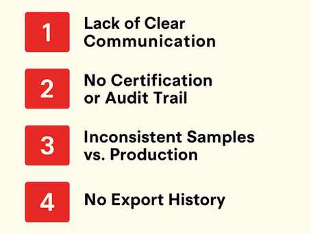 🚨 5 Red Flags to Watch Before You Choose an Indian Supplier