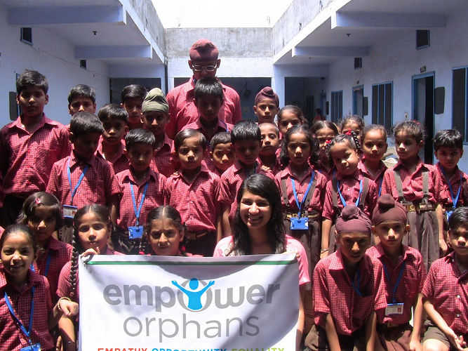 At Geeta Public School India 2011NewLogo