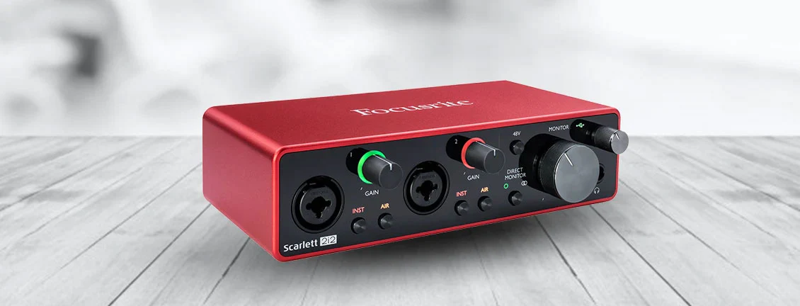 Focusrite 2i2 3rd Gen Audio Interface