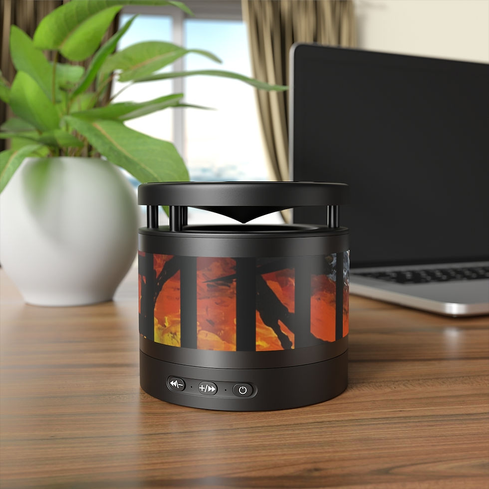 الصورة المصغرة: Metal Bluetooth Speaker and Wireless Charging Pad