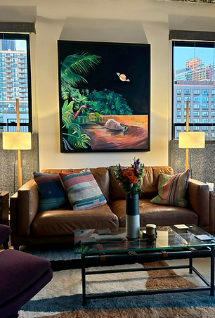 Ruth Mulvie commission - This Used To Be An Ex-Lax Factory