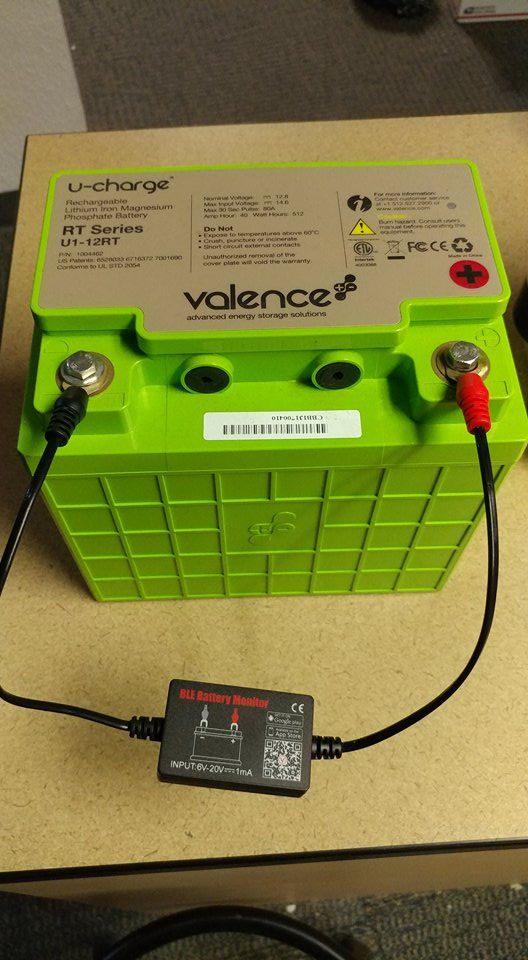 Thumbnail: Bluetooth Volt Meter - Android and IOS