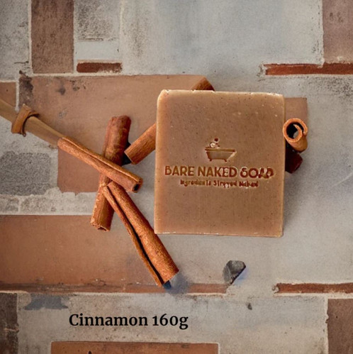 Cinnamon Bare Naked Soap | Chairful Studio