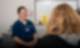 Doctor consulting with patient