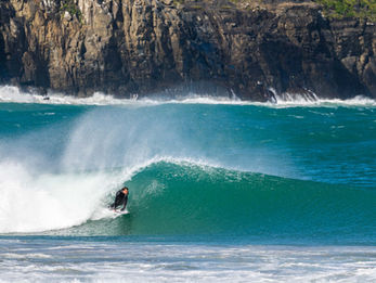 Surfing the Catlins