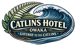 Catlins Hotel logo on transparent bckground

