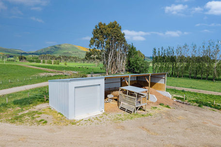 storage shed on farm