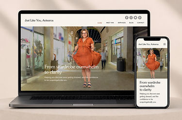 Just Like You website design