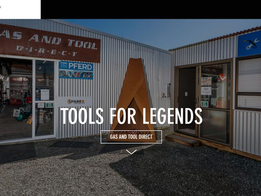 Shop front for Gas and Tool Direct at Surrey St Gore