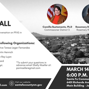 CALL TO ACTION | LLAMADO A LA ACCIÓN: SPEAK OUT AGAINST "FOREVER CHEMICALS" | ALZA LA VOZ CONTRA LOS "PRODUCTOS QUIMICOS QUE SE QUEDAN EN EL MEDIO AMBIENTE PARA SIEMPRE."IN LA CIENEGUILLA!