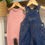 Thumbnail: Personalised Denim Kids Dungarees
