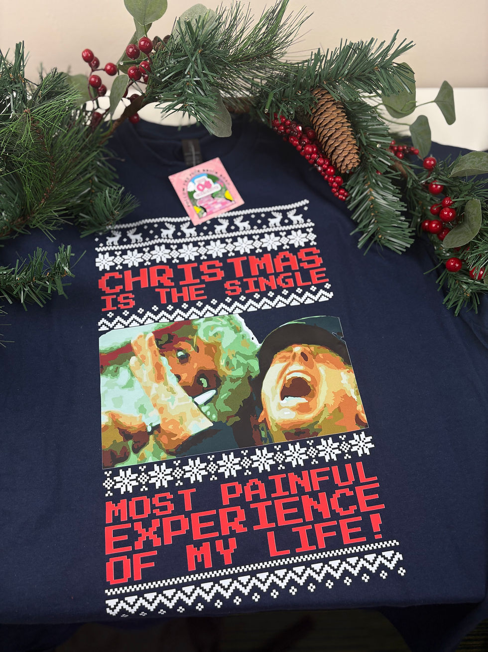 Thumbnail: Hot Fuzz - Christmas Printed Sweatshirt / T-Shirt 