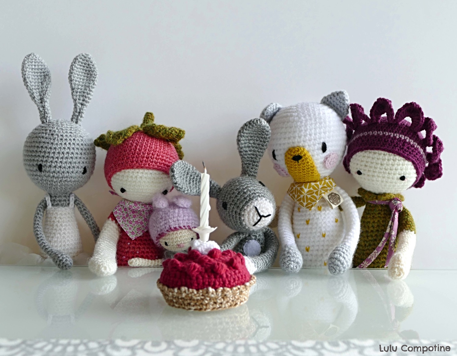 Lulu Compotine | Doudou en crochet | France