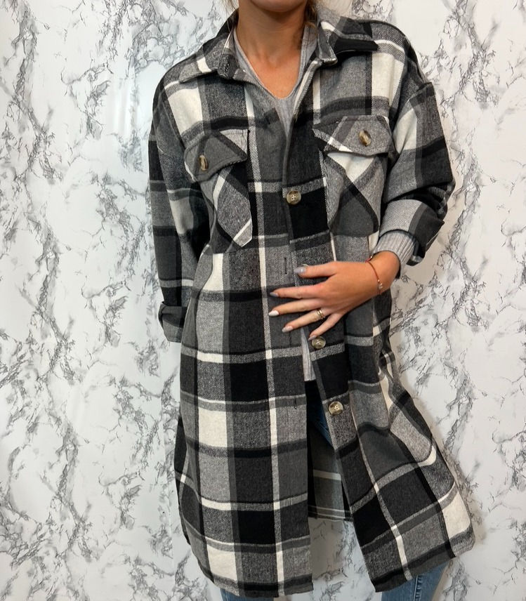 Miniatura: Catalina Camisa Leñadora Black