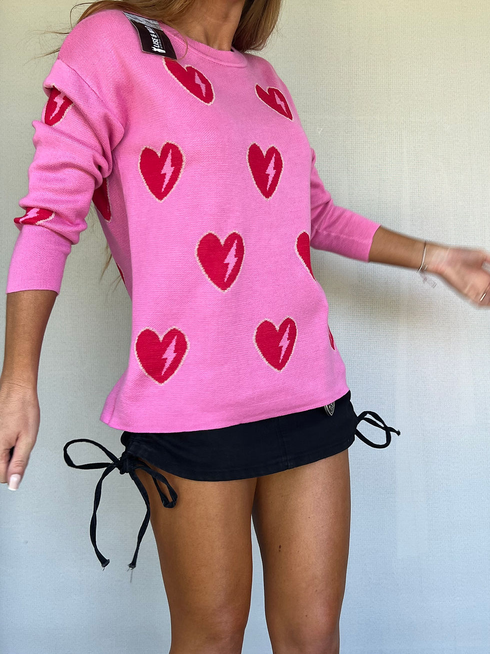 Miniatura: Sweater Heartina rose
