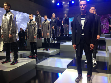 MFW & this Canadian's first time on the catwalk !