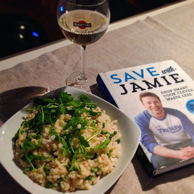 Roast Chicken & Sweet Pea Risotto