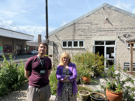 Rosie visits Catching Lives in Canterbury