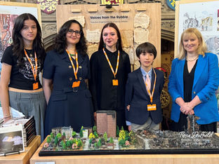 War Through Children's Eyes Exhibition in Parliament
