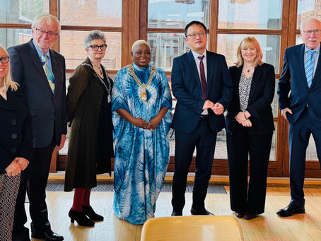 Rosie attends the Farewell Ceremony at Chaucer College