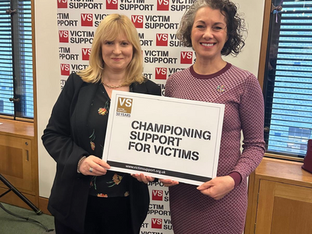 Rosie attends Reception to mark the 50th Anniversary of Victim Support
