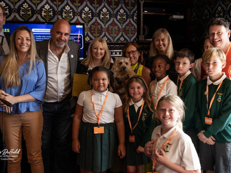 Rosie hosts the National School Dog of the Year Awards