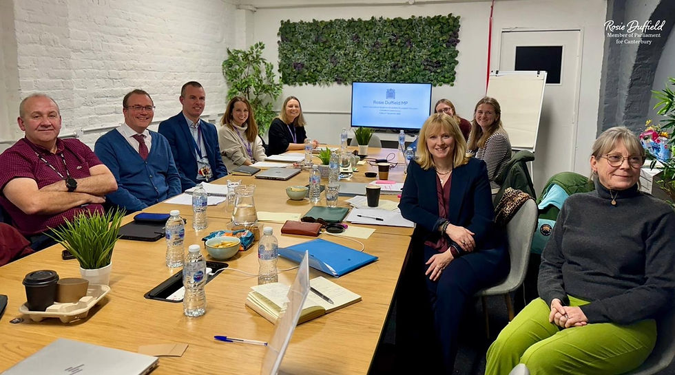 Rosie hosts SEND Roundtable