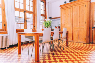 Manoir du Baz - Espace de bureaux privés et partagés - Espace commun _Salle à manger_ - 3.