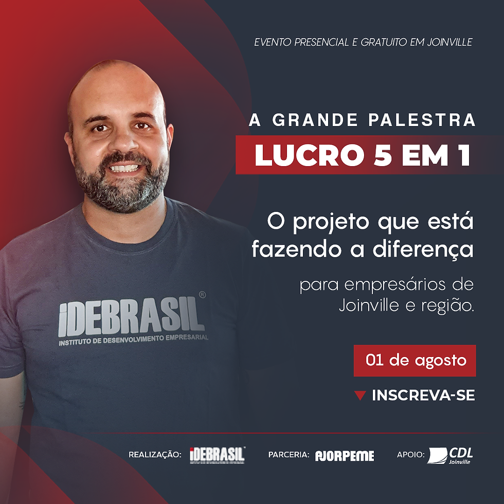 Grande Palestra Lucro 5 em 1