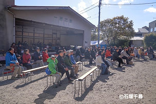 葉山町の森山神社で実施したイベントの様子