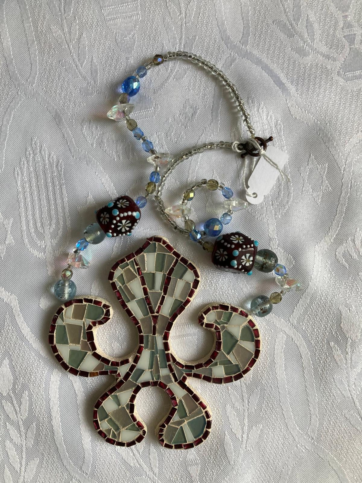 Ketting met OrchideeBLOEM hanger