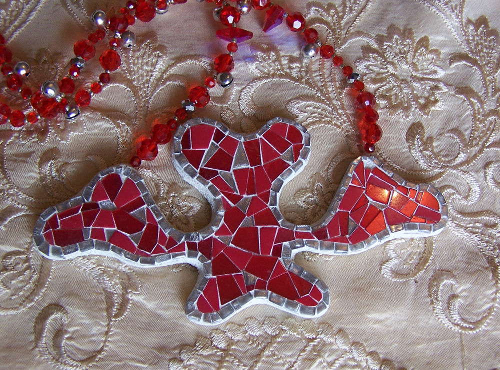 Ketting met LOTUSBLOEM hanger Rood