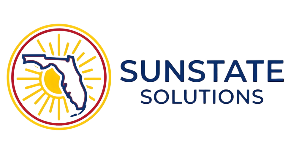 Sunstate Solutions Horizontal Logo Transparent