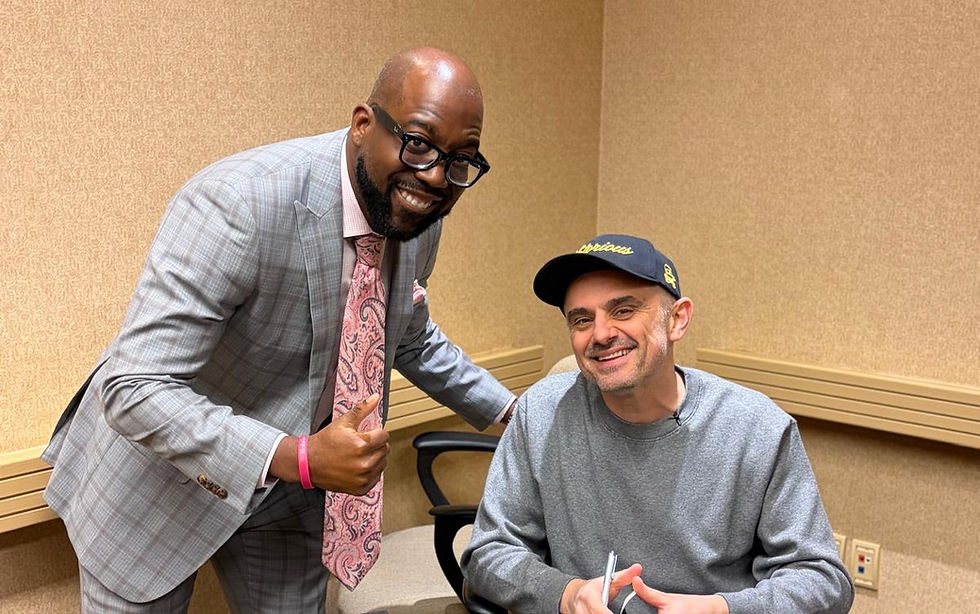 Eric meeting Gary Vaynerchuk