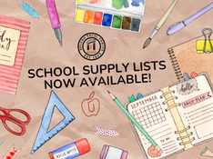 2026-2027 School Supply Lists