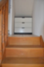 Accès chambre mansarde
