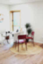 Un cabinet d'ostéopathie confortable