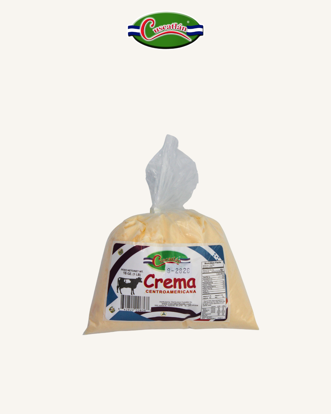 Cuscatlan Crema Centroamericana 12/16 Oz