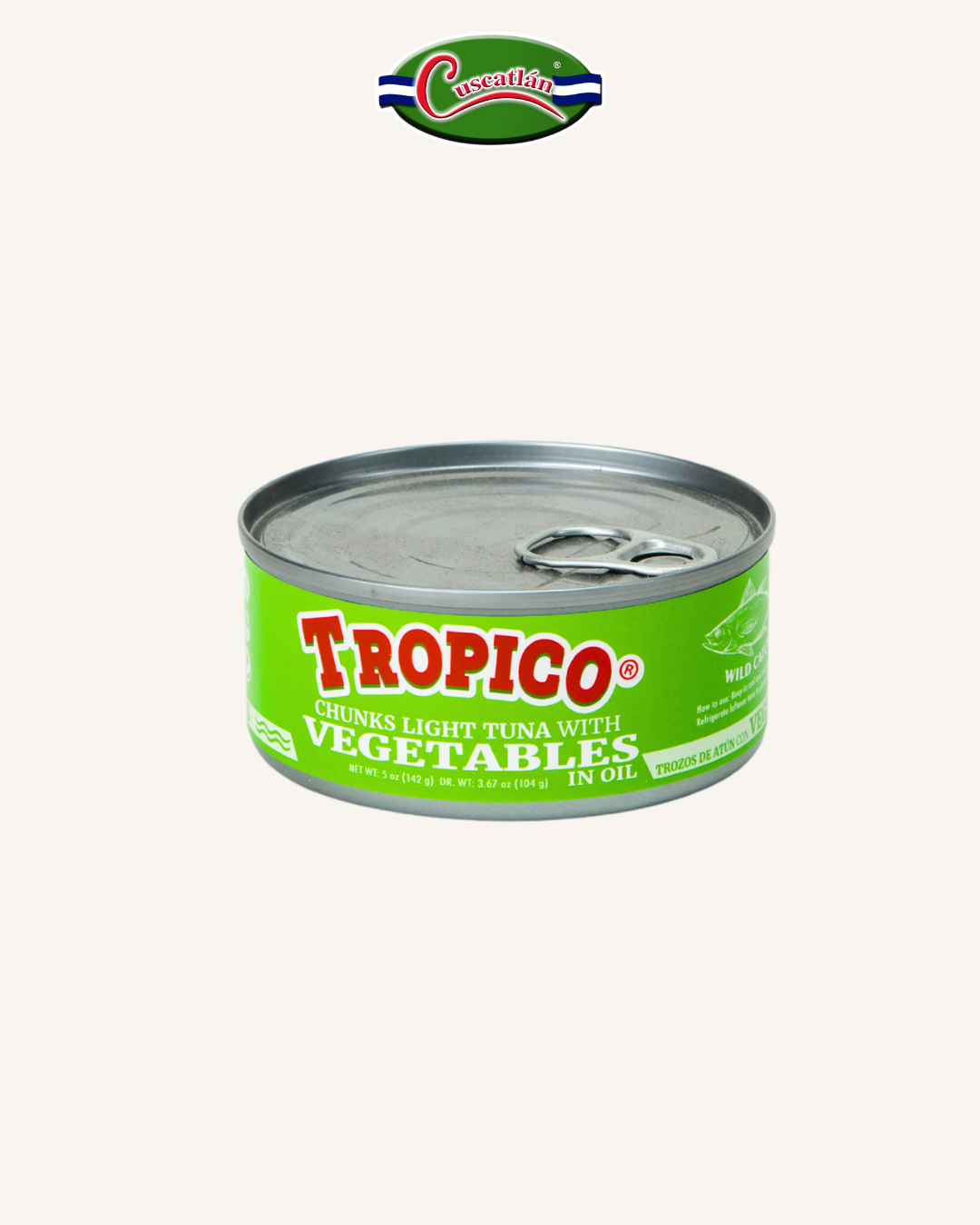 Tropico Tuna C/ Vegetales 48/3.67Oz