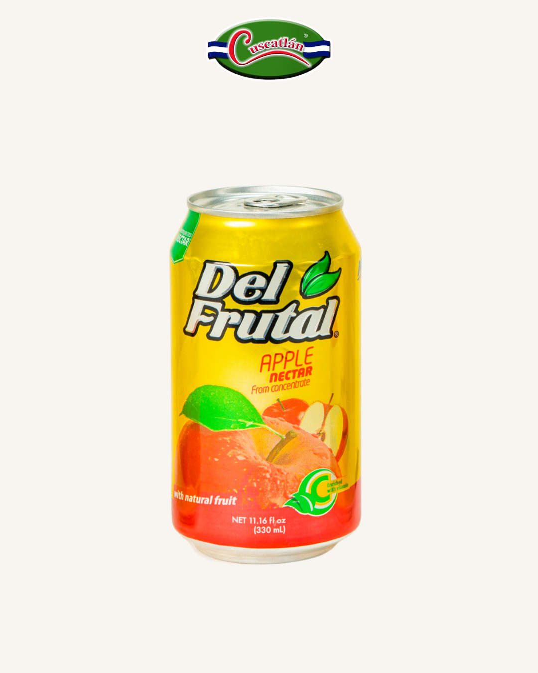 Del Frutal Nectar De Manzana 24/11.5 Oz