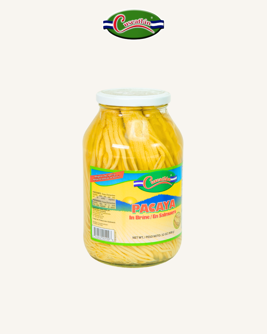 Cuscatlán Pacaya En Salmuera 12/32 Oz