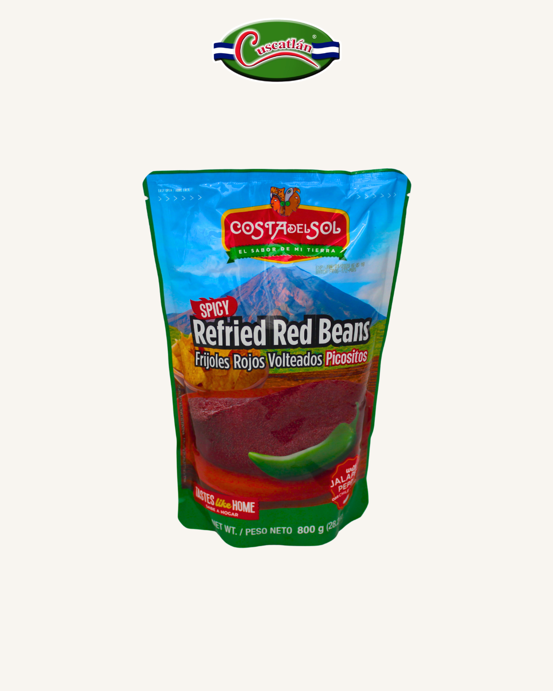 Costa Del Sol Frijoles R. Refritos 12/800 G