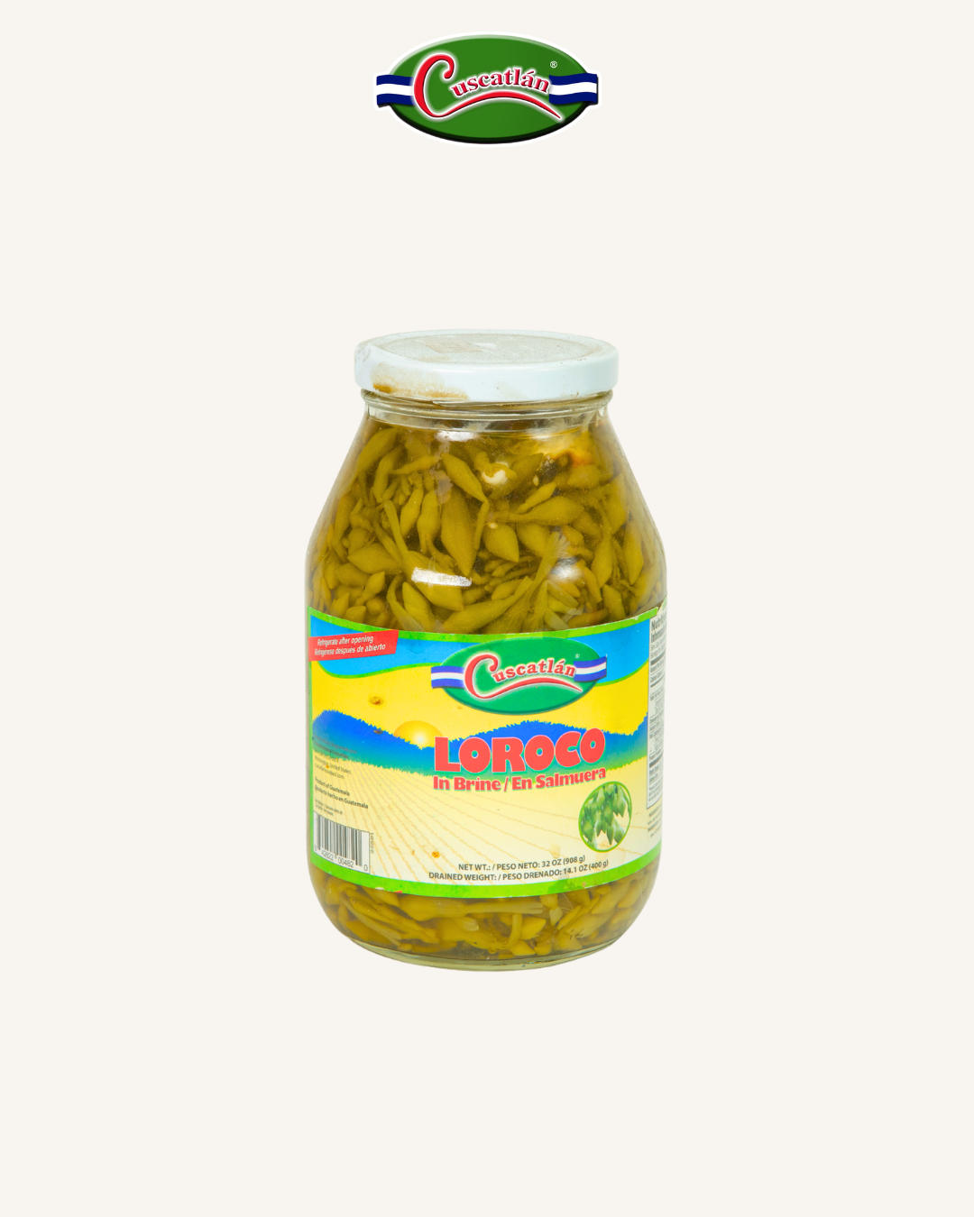 Cuscatlán Loroco En Salmuera 12/32 Oz