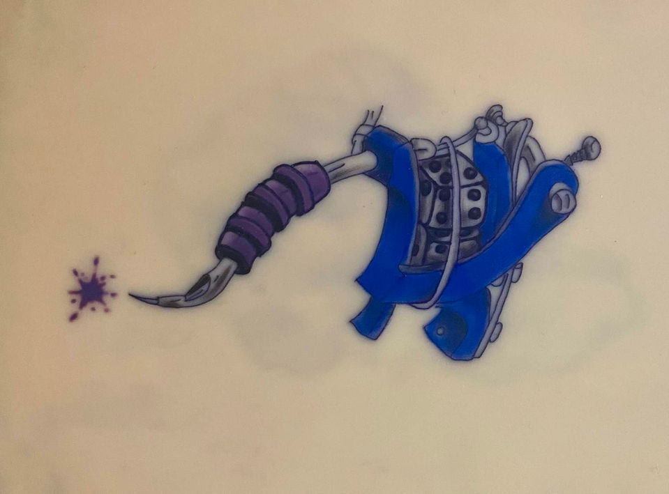 Tattoo auf Kunsthaut